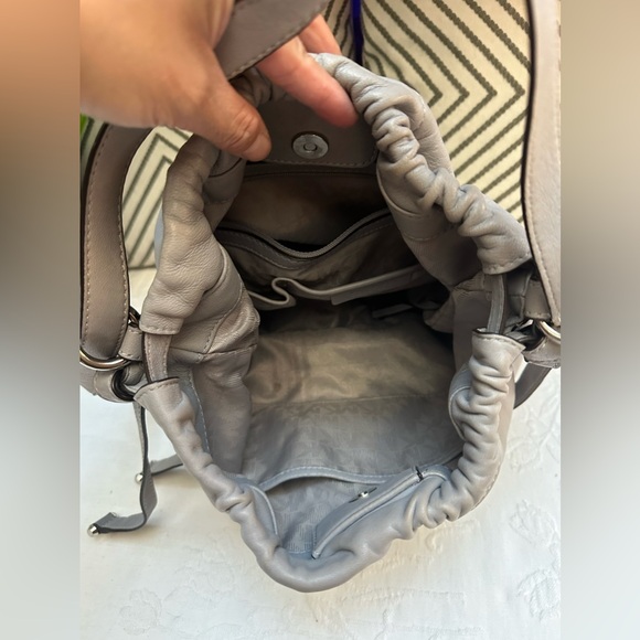 Michael Kors Gray Drawstring Crossbody/Shoulder Bag - Picture 13 of 13